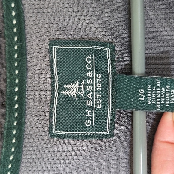 G. H. Bass Gray Sweater Size Large - Picture 5 of 6